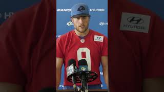 Matthew Stafford on Puka Nacua entering his second NFL season rams matthewstafford shorts [upl. by Rafaela60]