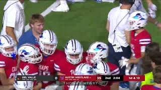 Highlights  Westlake vs Del Valle 2024 [upl. by Ahsai24]