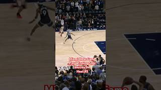 Miami Heat GamePlay Winning Shot Wolves 9495 Heat 2024 shorts nba [upl. by Arema]