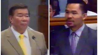 Pacquiao tells Drilon Use your common sense [upl. by Varden468]