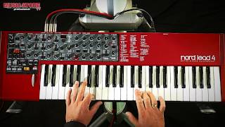 Clavia Nord Lead 4 Synthesizer Test  Demo  Sound [upl. by Joash]