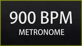 900 BPM  METRONOME [upl. by Remat25]