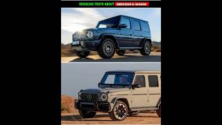 5 Suprising facts About Mercedes GWagon mercedes fastestcars CarCrazeXshorts [upl. by Zachery483]