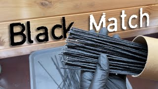 How To Make Firework Fuse Black Match [upl. by Malha]