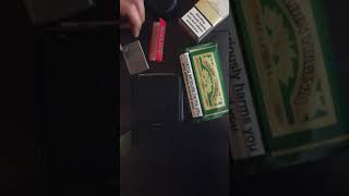 Rolling a cigarette ASMR Golden Virginia [upl. by Milone]