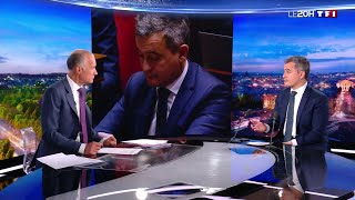 Rejet du projet de loi immigration  quotUn échecquot admet Gérald Darmanin sur TF1 [upl. by Haimehen]