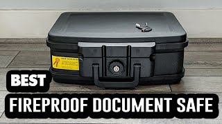 Top 5 Best Fireproof Document Safes Review in 2024 [upl. by Nemlaz]