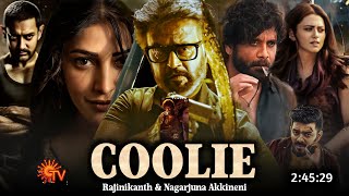 Coolie 2024 Full Movie Hindi Dubbed South Update  Rajinikanth New Movie  Shruti H  Thriller Movie [upl. by Aerdnaid978]