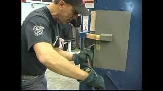 8  Forcing Outward Opening Doors Mike Perrone Forcible Entry Training [upl. by Flemings]