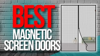 📌 TOP 5 Best Magnetic Screen Doors  Holiday BIG SALE 2023 [upl. by Lindell]