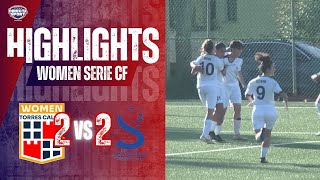 Calcio Serie CF Women Torres FemminileSedriano 22 Highlights [upl. by Darn]