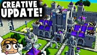 NEW CREATIVE MODE UPDATE  Kingdoms and Castles Creative Update Gameplay [upl. by Wincer938]