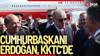 Cumhurbaşkanı Erdoğan Kıbrıs Barış Harekatının 50 yıl dönümünde KKTCde [upl. by Akira]