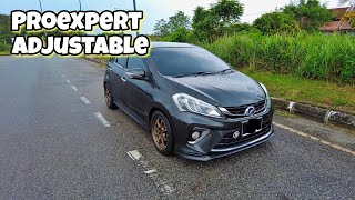 Myvi Gen3 Proexpert Adjustable Installation amp setup [upl. by Inol446]