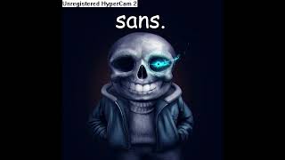 sans cover by Oscar [upl. by Jewett486]