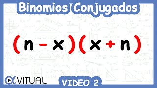 Binomios conjugados video 2 [upl. by Ardnasella]