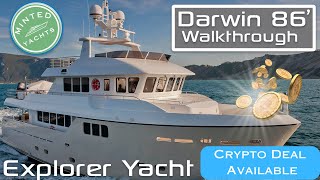 The Cantiere delle Marche CdM Darwin 86 Best Yacht in the World  Contact for Availability [upl. by Moffit]