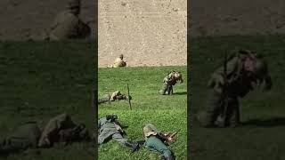 WW D Day Soldier Shot by Germans and One Injured at Reenactment Conneaut Ohio [upl. by Yauq]