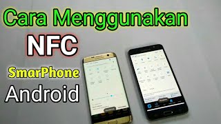 Cara Menggunakan Fitur NFC Di Smartphone Android SAMSUNG GALAXY [upl. by Yecram]