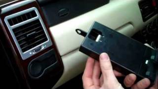 How to remove the in dash end cup holder on Range Rover L322 [upl. by Enetsirk]