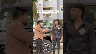 Boys blackmailing be like😥 funny comedy bhai shortvideos shorts [upl. by Gisella]