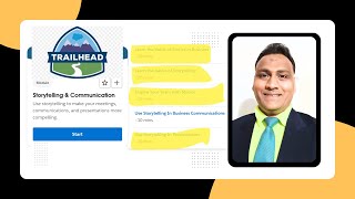 4 Salesforce Trailhead  Story Telling amp Communicat  Use Story Telling in Business Communications [upl. by Alimhaj956]