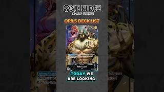 This Lucci Deck🔥 onepiecetcg optcg onepiececardgame [upl. by Althee76]