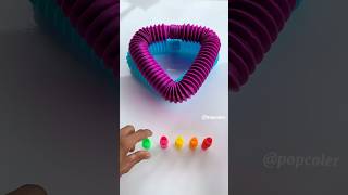 Change color FOUR OddASMR POP diy satisfyingvideo relaxing creative oddasmr colors 006 [upl. by Newra267]