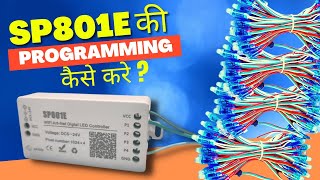 SP801E Pixel LED Controller programming in Hindi  Smart India [upl. by Nosylla]