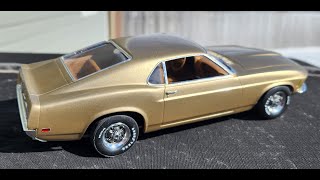 1970 Mustang Cobra Jet 150 subscribers Thank You video modelcars modelbuilder modelcarvideos [upl. by Epilef]