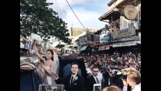 Toni Gonzaga amp Paul Soriano wedding [upl. by Tann502]