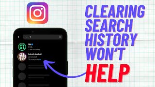 How to Delete Instagram Search Suggestions 2024 [upl. by Phyl]