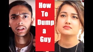 How to Dump a Guy  Soltini ft Riyasha  Nepali Short Comedy Movie Video 2019  Filmy Guff [upl. by Fitzhugh]