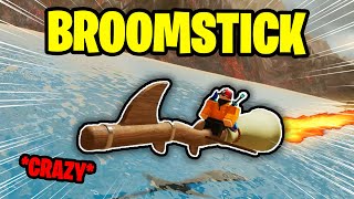 NEW CRAZY BROOMSTICK IN HALLOWEEN UPDATE  SHARKBITE 2 [upl. by Trask]