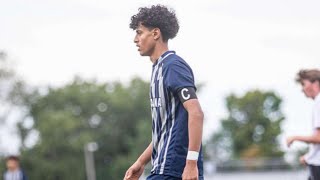 Muneer Hussein Mid Season high school soccerfootball highlights 2024 [upl. by Lemyt]