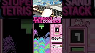 Stupendous Sand Tetris Downstack shorts tetris [upl. by Trimble]