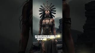 Coatlicue The Fearsome Aztec Goddess mythology shorts aztec mythological [upl. by Brosy]