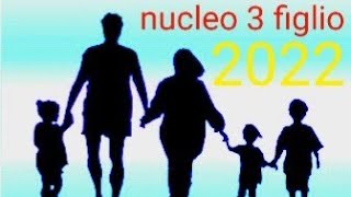 assegno nucleo familiare 3 figlio la domanda per 2022 [upl. by Nnaeirrac316]