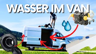 Wasser im Van TIPPS für Wassertank 💧 Dusche 🚿 Pumpe und mehr [upl. by Stoll]