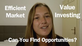 Random Thoughts On Market Efficiency And Where Can We Find Opportunies In The Market [upl. by Josefina]