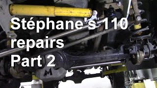 Stéphanes 110 repairs part 2 [upl. by Stefa]