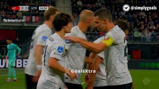 AZ Alkmaar Vs FC Utrecht 12 All Goals Results amp Extended Highlights 29092024 [upl. by Brozak]