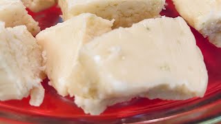 Zesty Lime White Chocolate Fudge [upl. by Ecitnirp]