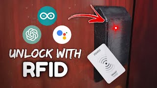 Building a Smart Door Lock with RFID Key Cards [upl. by Amhser]