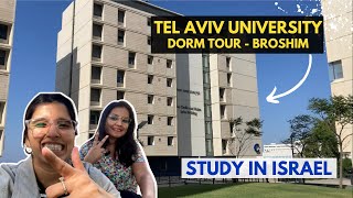 BROSHIM DORM TOUR  Tel Aviv University  Study abroad in Israel  Study in Israel  Detailed Guide [upl. by Rheta413]