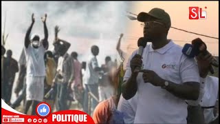 Urgent  Le convoi de Sonko attaqué à Koungheul [upl. by Ejroj]