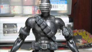 6 inch GI JOE snake eyes custom figure [upl. by Eiluj]