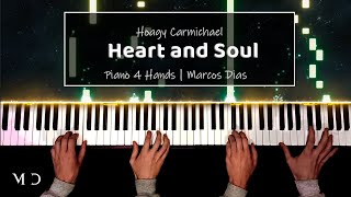 Heart and Soul  Hoagy Carmichael  Piano 4 Hands [upl. by Kara-Lynn]