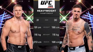 Sergei Pavlovich vs Tom Aspinall Full Fight  UFC 295 Fight Night [upl. by Clemmie]