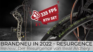 Compoundbogen für Einsteiger Fred Bear Resurgence  Einstellungen und Speed Test  komplette Review [upl. by Calia]